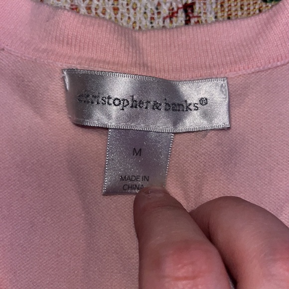 Christopher & Banks Button Down Sweater - Picture 4 of 6